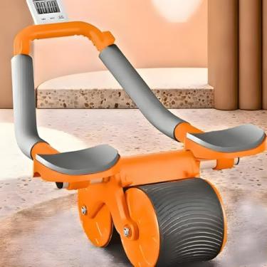 Imagem de Roda de Exercícios Abdominais IWMABRU com Suporte para Celular e Display – Alta Estabilidade e Conforto no Treino