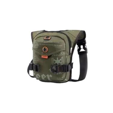 Imagem de Bolsa de nylon impermeável para motocicleta Legguard para homens - Lig