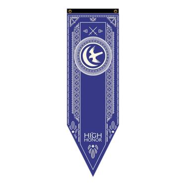 Imagem de Bandeira Flâmula Com Brasão Casa Arryn Game Of Thrones