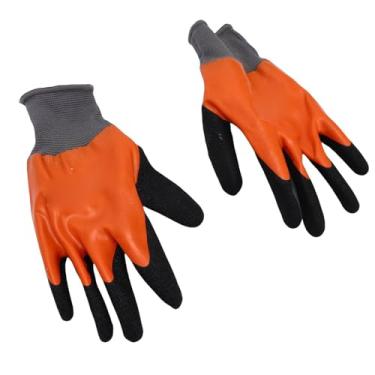 Imagem de Cryfokt Luvas Isoladas para Eletricista, Luvas de Trabalho de Borracha de Alta Tensão Com Design Antiderrapante, Suportam Luvas de Proteção de Borracha Fina para Trabalhos Elétricos,