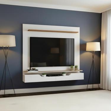 Imagem de Painel Para Tv Até 60 Polegadas Com Portas Basculantes