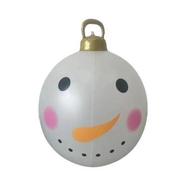 Imagem de Bola Inflável de Natal Gigante (60cm) - Decoração para Árvore de Natal