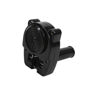 Imagem de oshhni Campainha de bicicleta infantil com manopla decorativa, fácil de instalar, acessório universal para ciclismo, simulador de som.