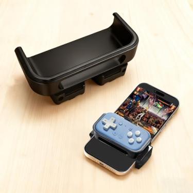 Imagem de Uonekamo Clipe móvel para controle 8BitDo Micrro, suporte de telefone dobrável e extensível, suporte de clipe de jogos ajustável para smartphone, design portátil e seguro para jogos móveis