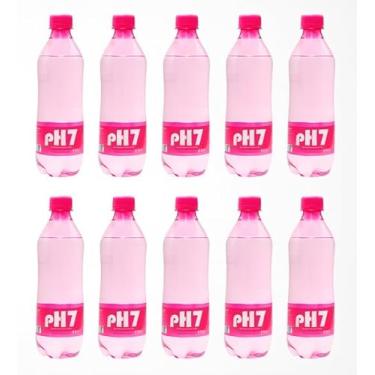 Imagem de ÁGUA MINERAL NATURAL COM GÁS PH-7, 500ml, Embalagem com 12 Unidades, Líquido, Garrafa Plástica PEAD, Água Mineral Natural Gaseificada