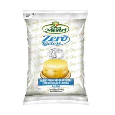 Imagem de Queijo Parmesão Zero Lactose Gran Mestri 40g