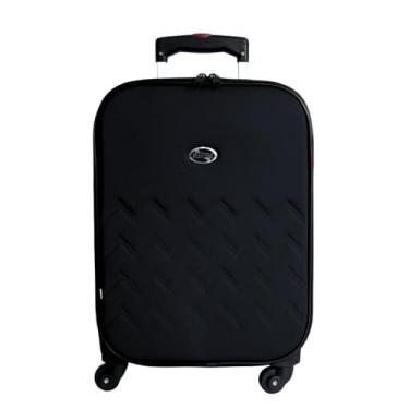 Imagem de Mala de Bordo 10Kg Giratória 360° Forrada e Resistente (Preto)