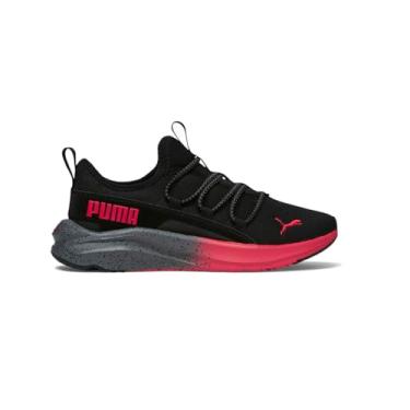 Imagem de PUMA One4all infantil, Puma Preto - vermelho para todos os tempos, 11 Little Kid