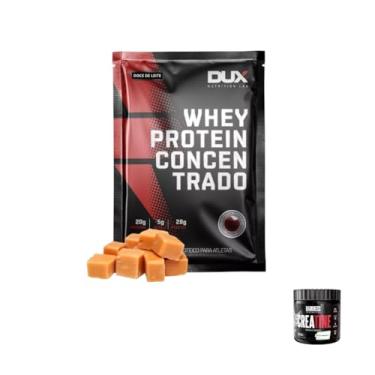 Imagem de Kit Whey Protein Concentrado Saches Doce de Leite + Creatina Creapure Darkness 200g Integralmedica