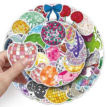 Imagem de Adesivos Discos Balls Vinil Impermeável Anime 50 unidades/lote