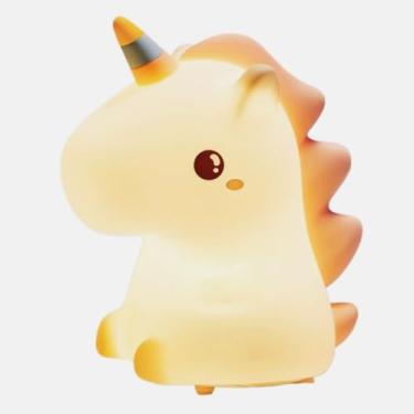 Imagem de Luminária de Silicone Mesa Lâmpada Noturna Abajur Fofo Sensor Toque Touc(Vegetal)