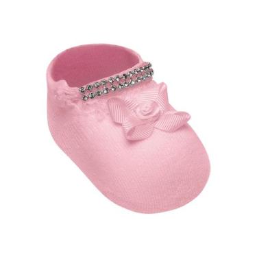 Imagem de Sapatinho Selene Baby 1003.001 Lacinho T. 0/5 meses, U, 824, Rosa clar