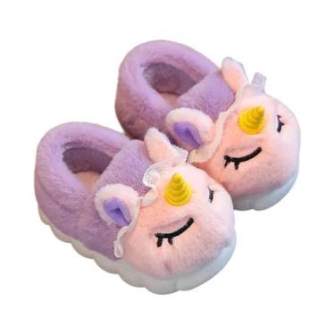 Imagem de Chinelos De Algodão Para Meninos E Meninas 2024 Outono Inverno Quentes