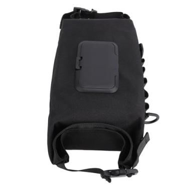 Imagem de Caixa de lenços úmidos com suporte de emissão, dispensador de lenços umedecidos de lona de grande capacidade para acampamento, acampamento, bolsa de lenços umedecidos para escritório, carro, casa