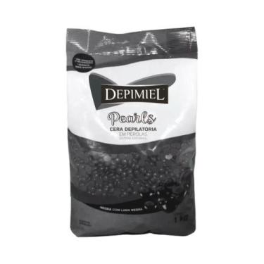Imagem de Cera Depilatória Depimiel Granulada Lama Negra  1Kg