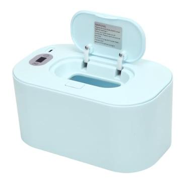 Imagem de AUNMAS Aquecedor de Lenços Umedecidos, Alimentado por USB, Aquecimento Rápido e Uniforme, Aquecedor Portátil de Lenços Umedecidos para Casa, Carro, Exterior (Ajuste de temperatura verde)