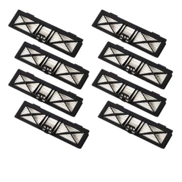 Imagem de Filtro HEPA para aspirador robô, compatível com Neato Botvac série D (D3, D4, D5, D6, D7, D70, D75, D80, D85, 70E). Cor: Preto.(8pcs)