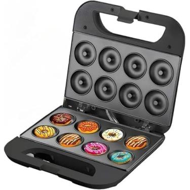 Imagem de Máquina de Donuts Antiaderente, 3 Cavidades, Mini Rosquinhas, 110V