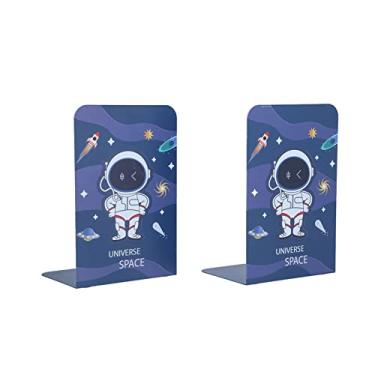 Imagem de CUOFYUNL 2 Pcs Bookends Estudante Exame Papel Classificação Livro Arquivo Armazenamento Extremidades do Livro (Imprimir 6)