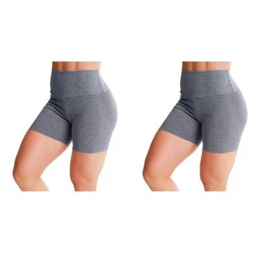 Imagem de Kit 2 Short Suplex Academia Fitness Legging Corrida Natação-Feminino