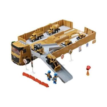 Imagem de Brinquedos De Construção Para Meninos, Escavadora Bulldozer De Alta Si