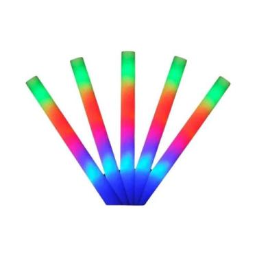 Imagem de Bastões De Espuma LED Coloridos RGB 1-50PCS Para Concertos Aniversário
