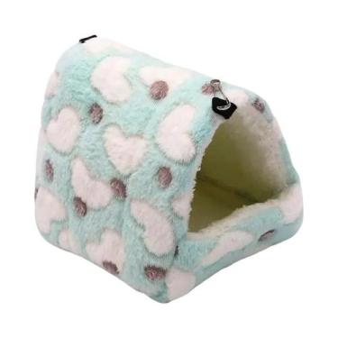Imagem de Casa De Algodão Quente Para Hamster, Cama Macia Para Gaiola De Roedore