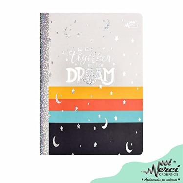 Imagem de Caderno Colegial Brochura Pautado 1 Matéria Dream Merci Cadernos (Branco)