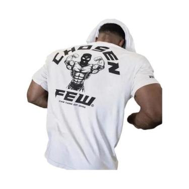 Imagem de Camiseta Masculina De Verão Para Fitness, Manga Curta, Algodão Elástic
