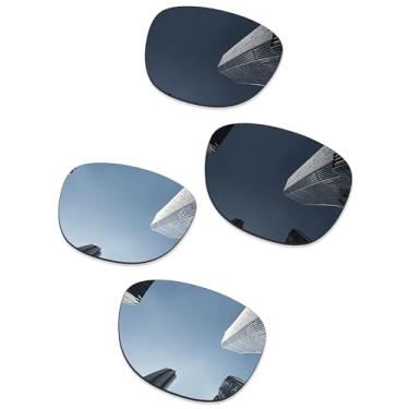 Imagem de Combine8 Lentes de reposição para óculos de sol RayBan Wayfarer RB2140 54 mm, Titânio preto + prata, 60 Millimeters