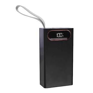 Imagem de MOUDOAUER Capa para carregador portátil, carregador rápido, capa DIY para bateria de lítio 12 x 18650