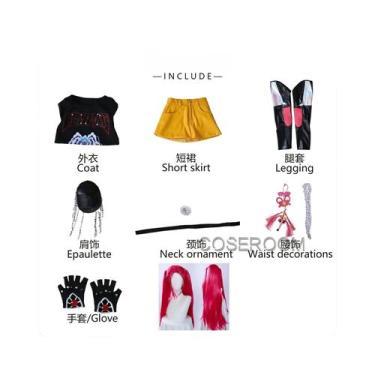 Imagem de Fantasia De Cosplay Para Crianças De Halloween, Carnaval, Role Play, C