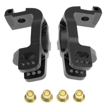 Imagem de RC Car Parts for ZD for Racing for DBX-07 DBX07 EX07 1/7 Metal Accessories Kit Steering Cup Steering Assembly Motor Mount Replacement RC Car Upgrade Parts(Black,C Hub Carrier)