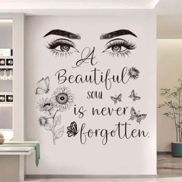 Imagem de Adesivos de parede de vinil com frases inspiradoras, murais motivacionais e citações removíveis são adequados para cozinha, sala de jantar, cafeteria, armários, móveis, decoração de casa.