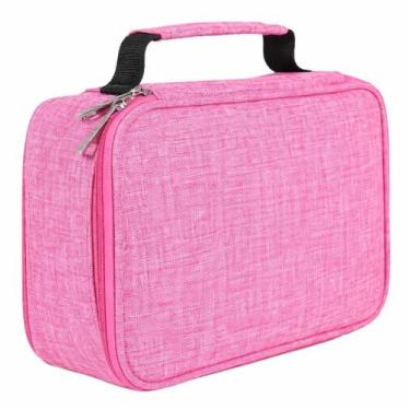 Imagem de Estojo Escolar Grande com Divisórias 4 Camadas 72 Slots Impermeável Zí