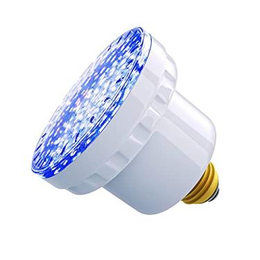 Imagem de LAMPAOUS Lâmpada de LED SPA, lâmpada de LED E26 de 15 watts, 5 cores e 7 cores sólidas de LED para substituição de banheira de hidromassagem, entrada de 120 VAC