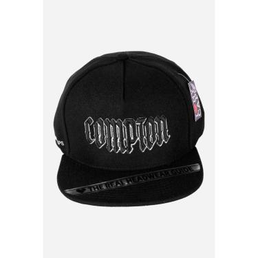 Imagem de Boné Aba Reta Collab I Love My Caps X Compton Preto-Unissex