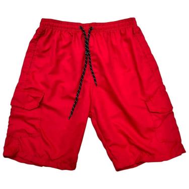 Imagem de Bermuda Rota Da Onda Cargo Masculina - Vermelho-Masculino