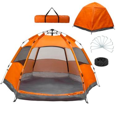 Imagem de Barraca Camping Grande 5 Pessoas Monta Rápido Impermeável