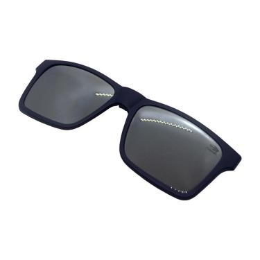 Imagem de Clip On Para Armação Mormaii Swap M6057 Fosco Lente Cinza Flash Prata Polarizada-Masculino