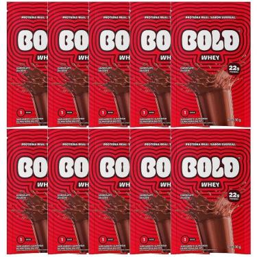 Imagem de Bold Whey - 10 Sachês 30g Chocolate ao Leite - Bold-Masculino