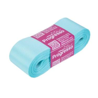 Imagem de Fita Gorgurão Progresso 38mm nº9 - 10m Cor 247 Azul Turquesa - 01 unid