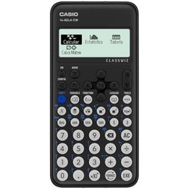 Imagem de Calculadora Cientifica Classwiz Com 4 Aplicativos Preta Fx - Casio