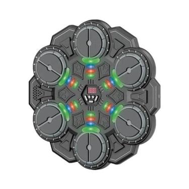 Imagem de Treinador De Boxe Musical Bluetooth Montado Na Parede, Alvo Eletrônico