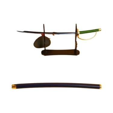 Imagem de Katana Samurai De Ferro Roronoa Zoro De 10 Polegadas, Faca Ninja De Ta