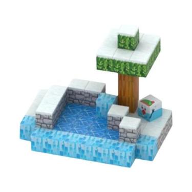 Imagem de Conjunto De Blocos Magnéticos Para Meninos E Meninas 32-64 Peças Idade