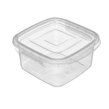 Imagem de Pote Quadrado 860ml Hermético BPA Free - Marmita Segura - Nitron