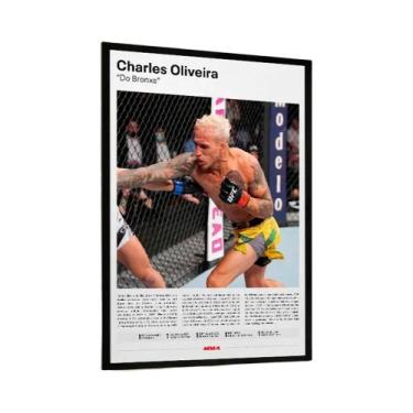 Imagem de Pôster Vintage Moderno Charles Oliveira, Arte De Parede, Impressão Dec