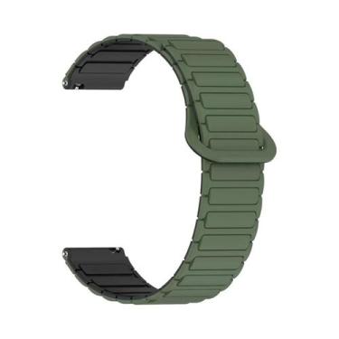 Imagem de Pulseira De Silicone Magnética Macia Amazfit Helio Sport - Acessório D