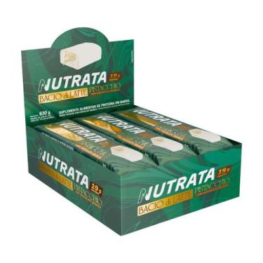 Imagem de Cx 9un Barra Proteica Nutrata Bacio Di Latte Pisctacchio 70g